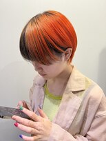 ヘアメイク アース 福島イオン通り店(HAIR & MAKE EARTH) 耳かけマッシュショート