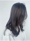 セミロング/ナチュラルレイヤー