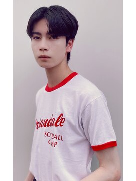 プランツ ヘアサロン(Plants HAIR SALON by GEORGE) 毛流れセンターパート◎韓国ヘア