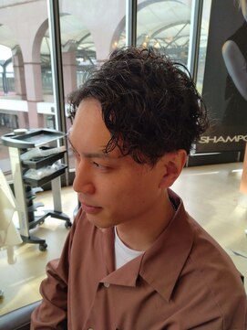 シャンプーボーイ 佐世保駅前店(SHAMPOO BOY) アップバングパーマ