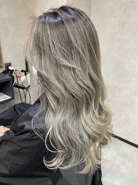 サニー 渋谷(SUNNY) グレーベージュニュアンスカラーアッシュミルクティー