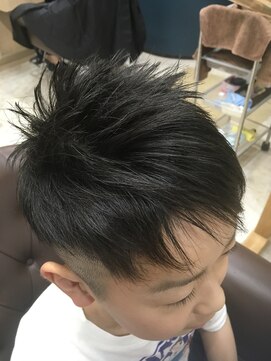 ヘアサロンアンドヘアメイクディー(hair salon hair make D) 仙台D お子様カット☆刈り上げキッズダンサーstyle
