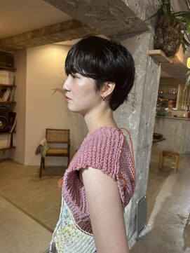 ガタカ(GATTACA) mannish short.