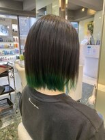 モア 下通店(MORE)&nbsp;毛先カラー