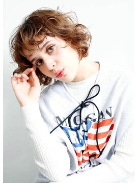 アムネシア たまプラーザ(AMNESIA) マッシュショート/ニュアンスパーマ/ゆるふわ