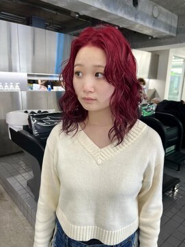 レコ 渋谷(LECO) チェリーレッド