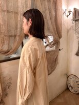 アンテナ(ANTENA) 切りっぱなし☆白髪ぼかしハイライト☆★30代お客様施術後★☆