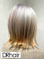 ディーアール(DR) White beige × Pale orange