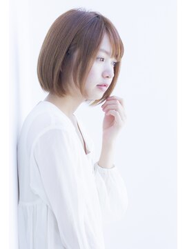 ラフ フロム ガーデン(Laf from GARDEN) 【寺尾拓巳】大人かわいいグレージュひし形小顔ボブ