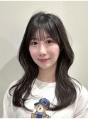 韓国風/レイヤー/小顔/前髪カット/髪質改善/グレージュ/透明感
