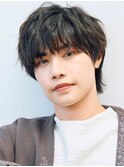 ビジネス 爽やか ニュアンスパーマ　ニュアンスデザイン 好感度