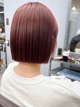 ドロシー 郡山桑野店(Dorothy) 黒髪ボブルフネビージュ小顔ワンレン