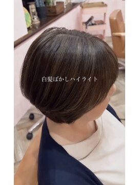 メロメロウ(Melo mellow) 白髪ぼかしハイライト