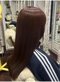 メルティカラーのフェミニンロング