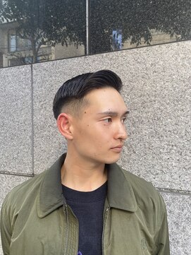 レンゲン(LENGEN) メンズパーマフェードバーバーツイスト理容室カット