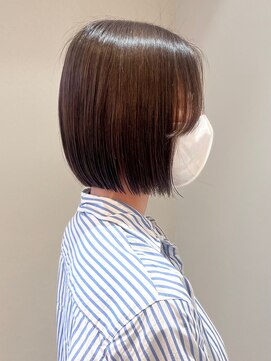 ヴィサージュタイム(VISAGE thyme) イマドキぷつっとボブ/ミニボブ/切りっぱなしボブ/タッセルボブ