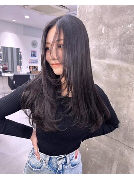 キング 枚方店(K!ng) 縮毛矯正髪質改善ハイライトレイヤーカット枚方美容室エクステ