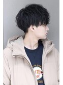 スパイラルパーマツイストスパイラルパーマ刈り上げマッシュ