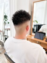 セイドット フクオカ(Say.FUKUOKA) 【メンズ★大名】ツイストスパイラルパーマ×スキンフェード