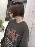 Wラインボブ・イヤリングカラー