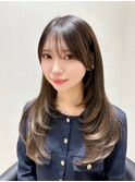レイヤーカット/韓国ヘア/顔周りカット