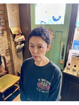 ドルチェ(Dolce) berry short×violet brown