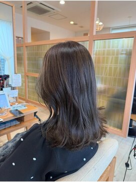 アドラーブル 長岡リップス旭岡店(adorable) 10代20代30代大人かわいい艶感アッシュグレージュヨシンモリヘア