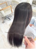 ＜乾かすだけでまとまる圧倒的艶髪＞縮毛矯正