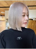 #ホワイトブロンド#レイヤーロング #ダブルカラー #ハイトーン