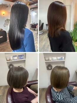 ベルトヮ(Belle toi)の写真/脱白髪染めの髪に、芯からうるおう極上ケアを