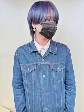 ジーナ 天神(Zina) 中性ウルフ/navy color