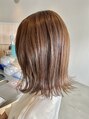 フープヘアールコレ(HOOP.HAIR Lukore) 脱白髪染めで明るく白髪を目立たせないベージュカラー♪