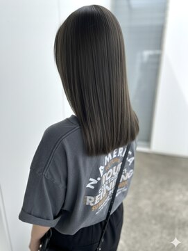 ヒビカ(HIBIKA) 伸ばしかけミディアム　グレージュ