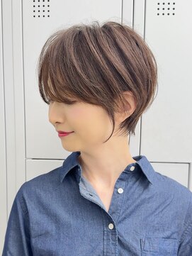 ビューナゴヤ 名駅(VIEW NAGOYA) ショート/暗めカラー/髪質改善ストレート/白髪ぼかし