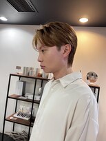 スタイル 茅ケ崎(STYLE)&nbsp;【ハクラ】センターパート ベージュカラー ウルフ