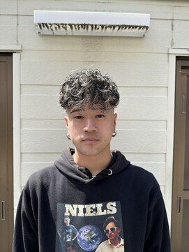 MEN’S HAIR/波巻ツイストスパイラル/フェザーパーマ/船橋