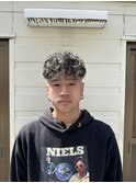 MEN’S HAIR/波巻ツイストスパイラル/フェザーパーマ/船橋