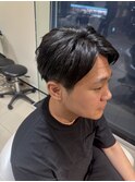 クセを活かす！マッシュショートスタイル