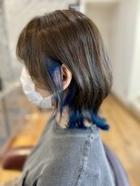 オリーブ(OLIVE)&nbsp;ブルーandグレージュ