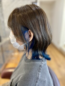 オリーブ(OLIVE) ブルーandグレージュ