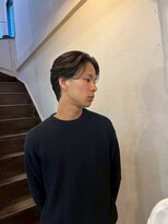 ビーバイエイトジェンツ(Bee by EIGHT GENTS)&nbsp;MEN’S HAIR/サーフカール/刈り上げセンターパート/心斎橋