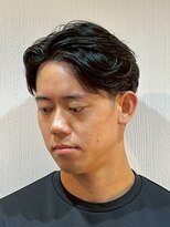 ジェントル(GENTLE) ナチュラルな色気漂う王道センターパートヘア
