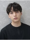 シャドウパーマ ルーズパーマ ニュアンスパーマ 韓国マッシュ