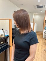 ルーエ(Ruhe)&nbsp;透明感のある切りっぱなしボブ