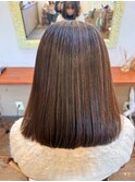 髪質改善ストレート