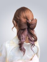 花筏和服写真館　浅草×着物レンタル&nbsp;ヘアセット/ヘアアレンジ/ヘアメイク/ヘアメ/リボンヘアアレンジ