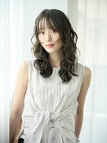 キネン バイ ツリー 宇都宮(kinen by tree)&nbsp;外国人風ウェーブロングダークアッシュのエフォートレス
