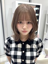 リー 梅田(Lee)&nbsp;fuuka/ブリーチ目安1回～/ミルクティーベージュ/