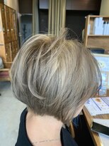 ルーディヘアーブランド(Ludi hair Brand) 大人かわいい小顔ひし形ショートボブ！