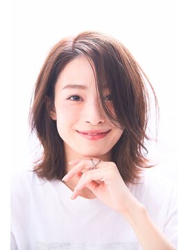 ヘアサロン アティリー(Hair Salon Attirer) やわらか外ハネ【Attirer 飯田裕之】